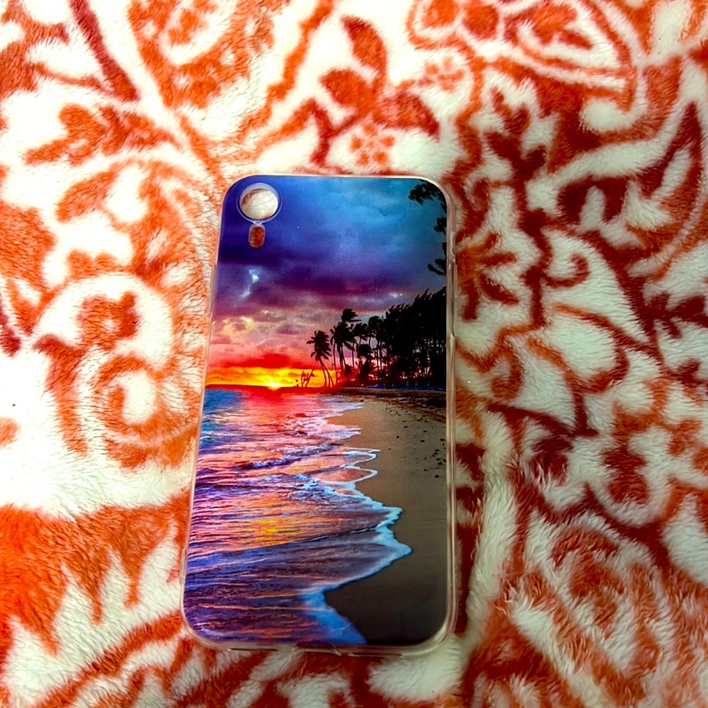 iPhone XR case beach theme from shein